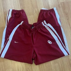 OU Oklahoma Stripes Track Pants Sz M